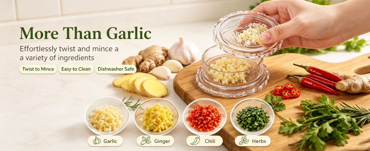 garlic twister mincer