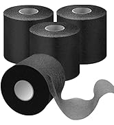 Dimora Pre Wrap Athletic, 4 Rolls Prewrap Headband for Hair, 120 Yards Foam Underwrap Athletic Ta...