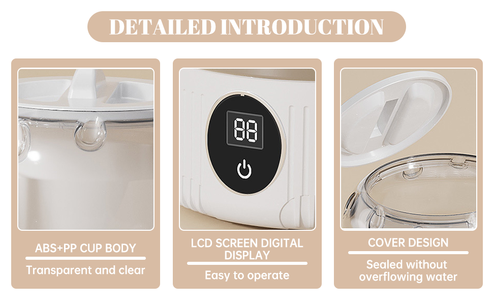 Rechargeable Mini Lavadora with 5/10 Min Modes