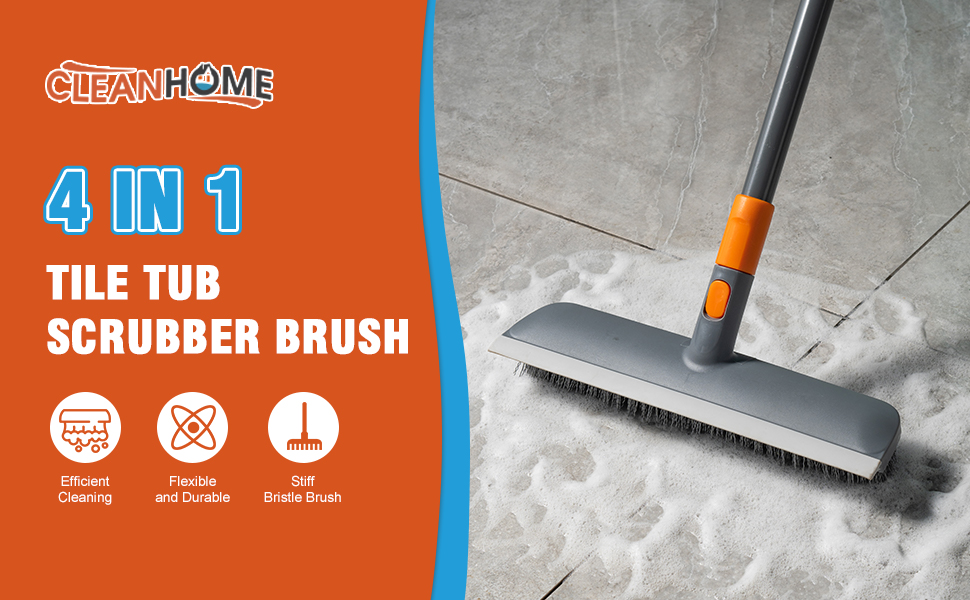 Floor scrub brush