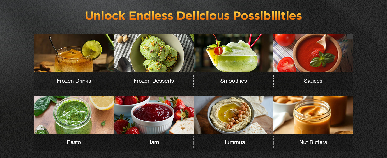 high speed Powerful Countertop Blenders for Kitchen