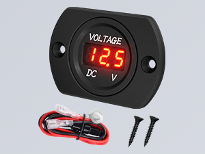 battery voltage meter voltage meter marine voltage gauge voltage gauge 12v led voltmeter 12v gauge