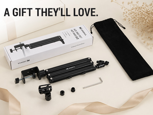 Low Profile Mic Arm for Lightweight Mics