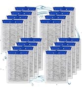 Casuenia 16 Pack Large Filter Cartridges for Tetra Whisper Bio-Bag Filters, Aquarium Replacement ...