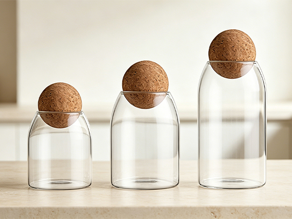 Glass Candy Jar