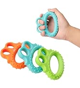 Fanwer 3 Level Hand Grip Strengthener Set Finger Exerciser Silicone Grip Strength Trainer Resista...