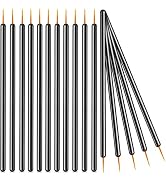 KINGMAS 100 Pack Eyeliner Brush, Disposable Ultra-fine Point Eyeliner Applicator Cosmetic Eye Wan...