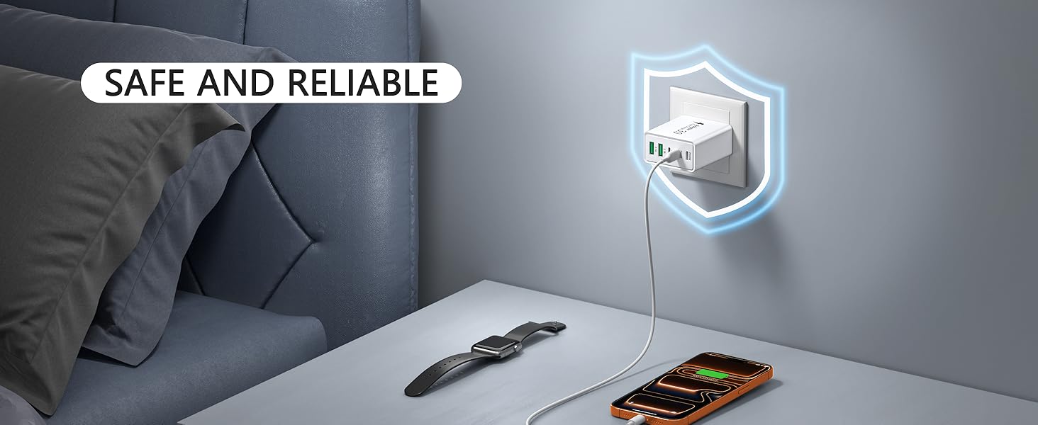 USB C Fast Charger Block