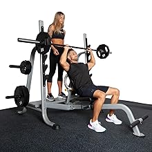 Fitness First Incline Bench with Plate Storage