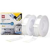 Leven 2 Pack Double Sided Tape Heavy Duty, 10 FT Removable Residue-Free Mounting Tape Strong Adhe...