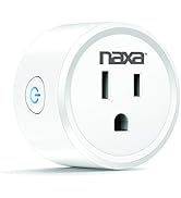 NAXA Electronics Nsh-1000 Wi-Fi Smart Plug, Compatible with Smart Life, Alexa, Google Home...