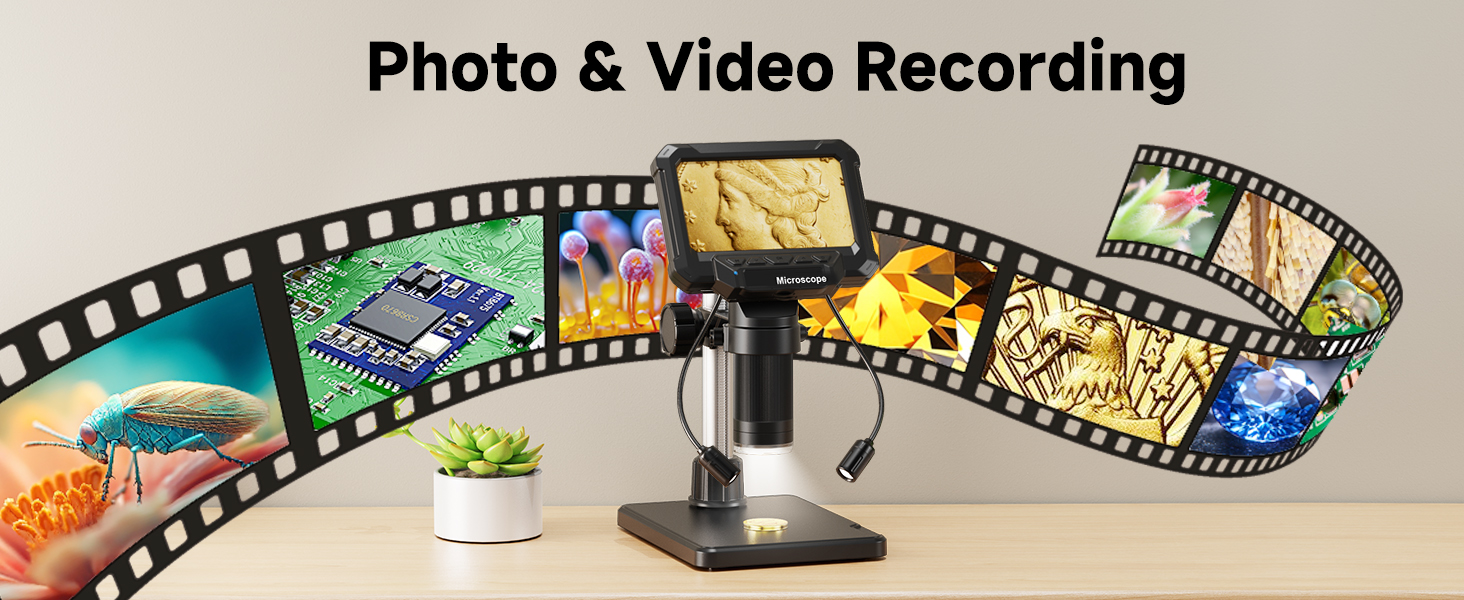 coin microscope for error coins with light