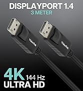 Visiontek DisplayPort to DisplayPort (M/M) 2 Meter Cable (901211)