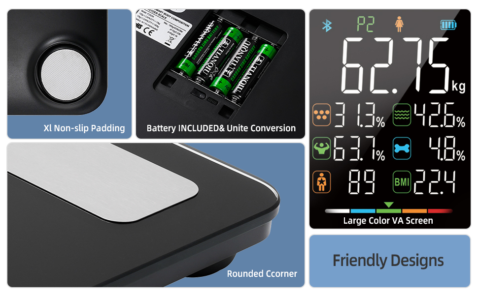 smart scale for body weight digital weight scale bathroom scale electric body fat scale 