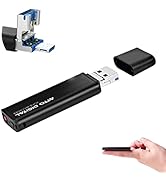 LightREC - Mini Voice Activated Recorder – Slim USB Flash Drive | 26 Hours Battery | 8GB - 94 Hou...