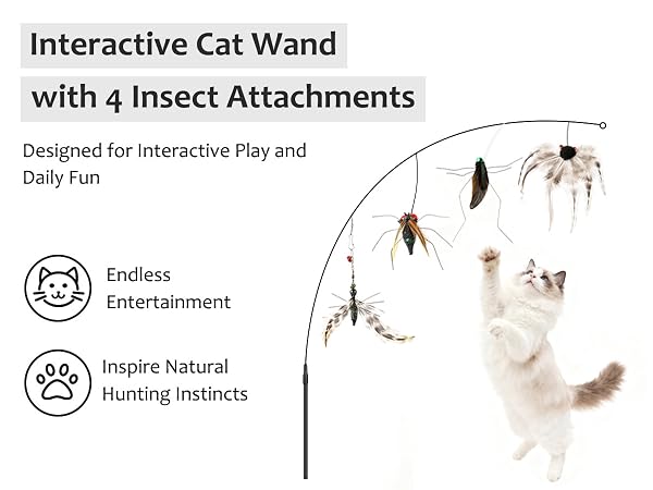 Interactive fun cat toy