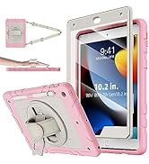 Stweap iPad 9th/8th/7th Generation Case-Built-in Screen Protector,Shockproof with Pencil Holder 3...