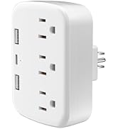 Citelect 3 Outlet Extender Multi Plug Wall Outlets, Surge Protector, Wall Plug Splitter with 3 AC...