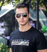 Aviator Sunglasses for Men Polarized Women UV Protection Lightweight Driving Fishing Sports