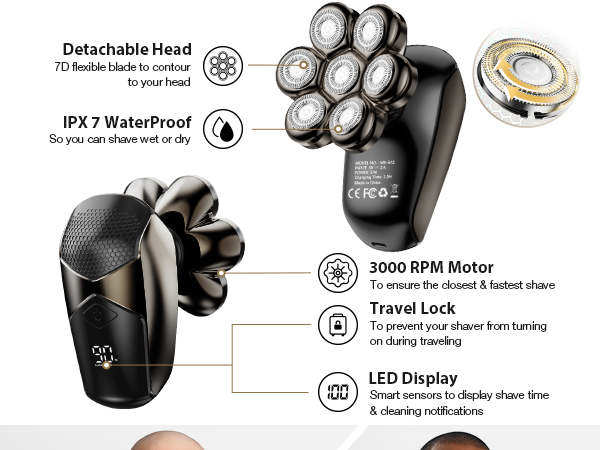 Head Shavers for Bald Men