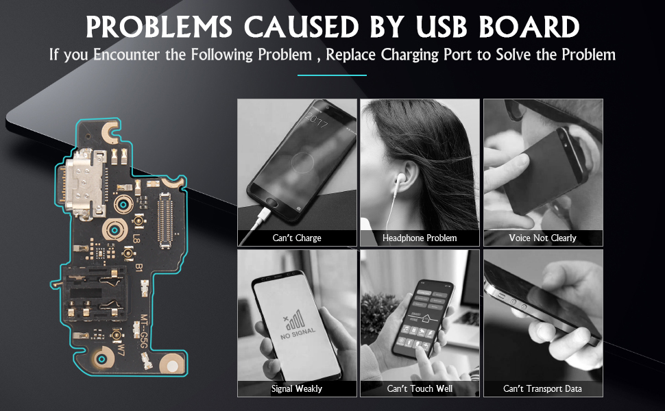 Motorola Moto One 5G ACE USB Charging Port