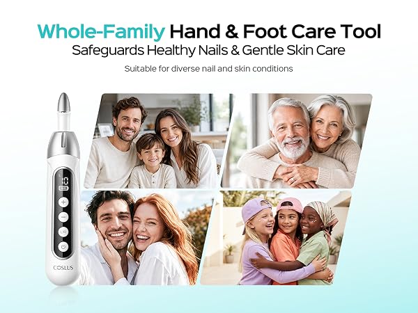 Whole-Family Hand &amp;amp;amp; Foot Care Tool, Safeguards Healthy Nails &amp;amp;amp; Gentle Skin Care
