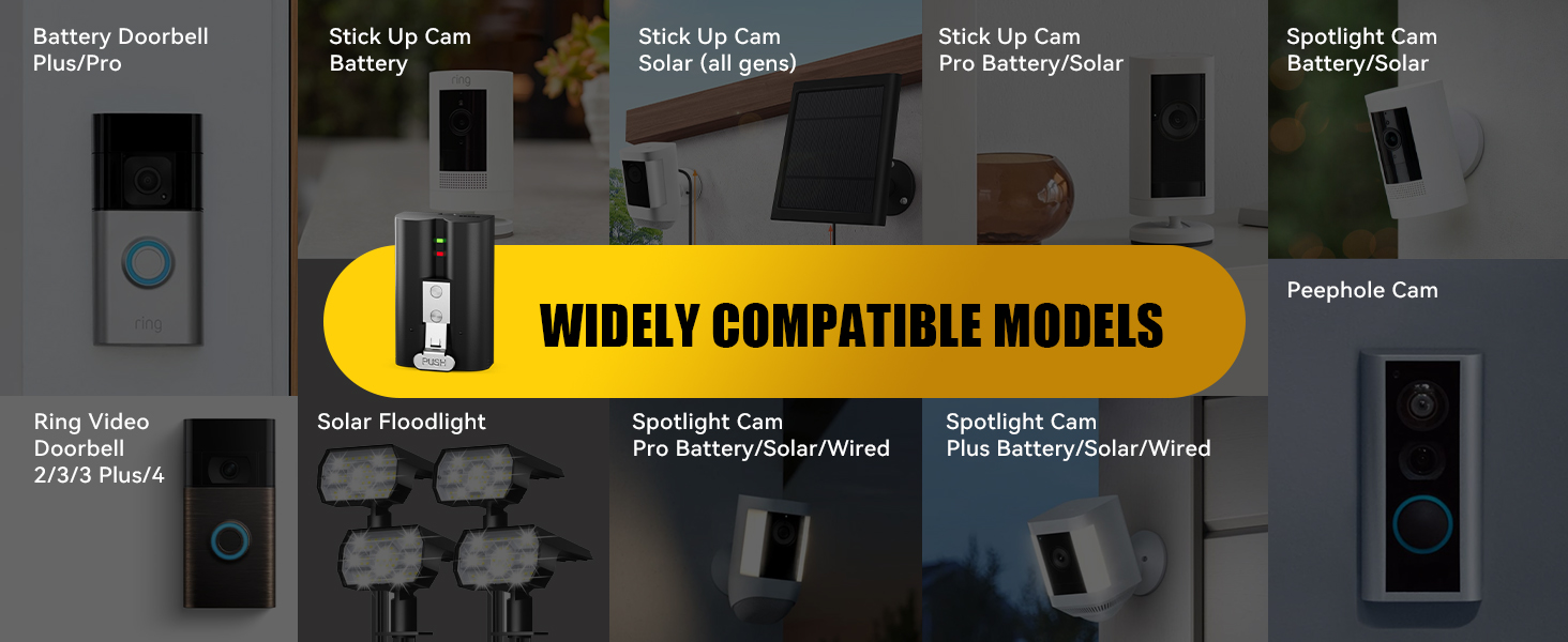 UPGRADED RING BATTERY CHARGING CASE