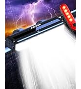 Best Bright Bike Light for Night Riding, 14000 Lumen Bicycle Light High Beam Low Beam, USB-C Rech...