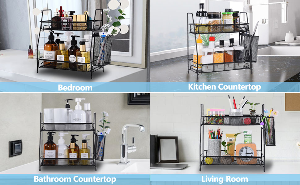 bathroom organizers and storage