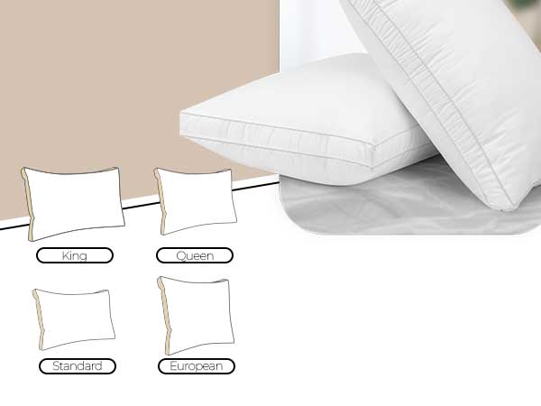 utopia pillows, utopia cooling hotel pillows, queen pillows set of 2, bed pillows, pillows for bed