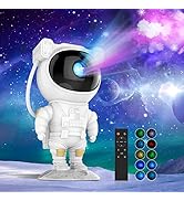 Gemmac Nebula Astronaut Galaxy Projector Star Night Light Ceiling LED Star Projector Lamp with Ti...
