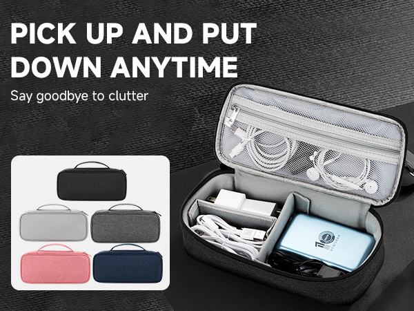 pick up and put down anytime, say goodbye to clutter