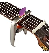 Musiin 3IN1 Guitar Capo, Zinc Alloy Metal Capo for Acoustic and Electric Guitars, Ukulele, Mandol...