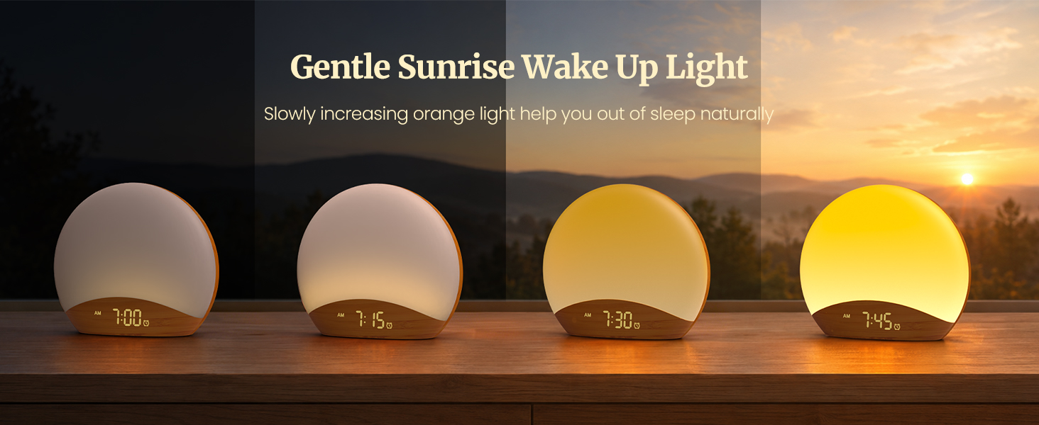 Gentle Sunrise Wake Up Light