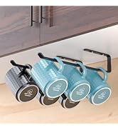 Amazer Mug Holder, 2 Pack Metal Sturdy Mug Tree Coffee Bar Accessories, Hanging Coffee Cup Hooks ...