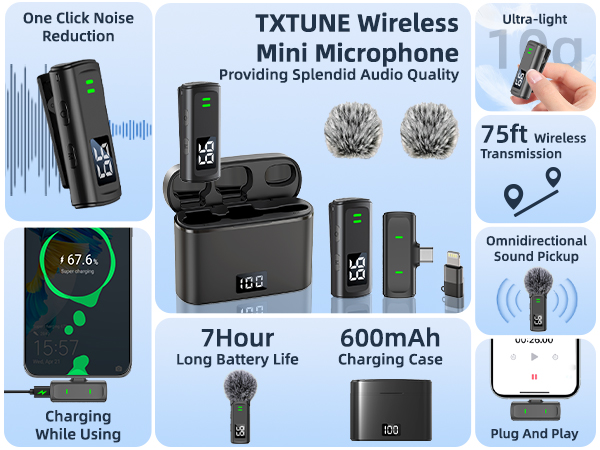 Bluetooth microphone for iphone