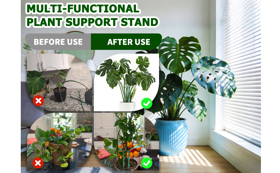 7pack Adjustable Plant Support Pole