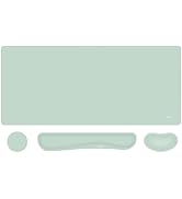 MOSISO Keyboard Mouse Pad Set, Large Gaming Mousepad&amp;Keyboard Wrist Rest&amp;Wrist Rest for Mouse&amp;Coa...