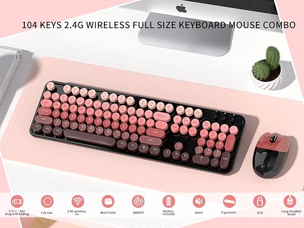 Wireless Keyboard and Mouse
