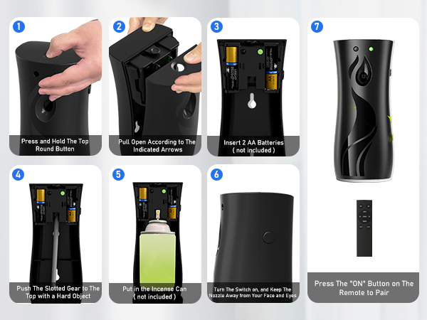 Automatic Air Freshener spray Dispenser refill