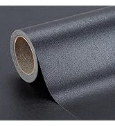 MAYPLUSS Black Wrapping Paper Roll, Thick Gift Wrap Paper Featuring Solid Color Pearly-Lustre for...