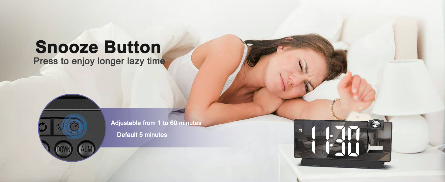 Projection Alarm Clock