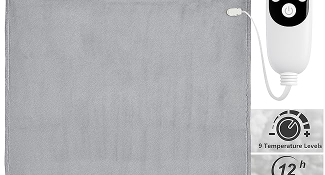 Get Trend Heated Blanket Electric Luxurious Fleece Queen