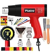 Heat Gun 2000W Fast Heat Heavy Duty Hot Air Gun Adjustable Temperature Control 122~1112? (50-600?...