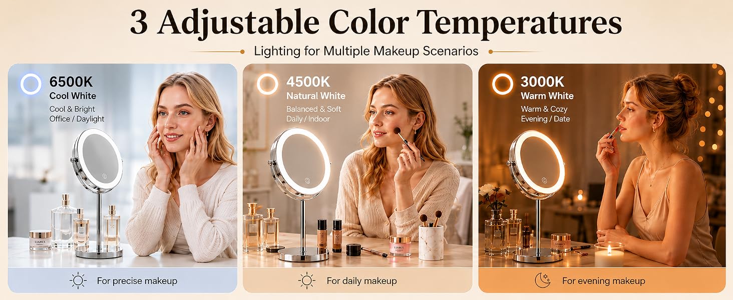 makeup mirror with lights