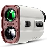 APTGRF Golf Rangefinder with Slope Switch, 800 Yards Laser Range Finder with Flag Pole Locking Vi...