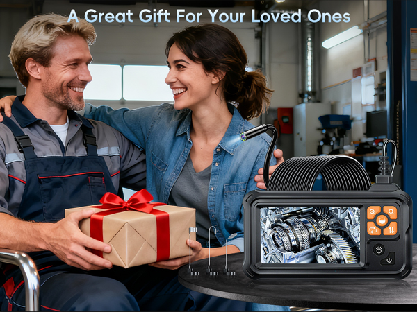 borescope camera with light