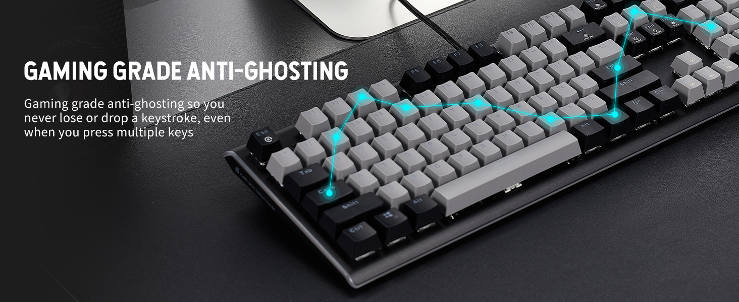 Gaming Grade Anti-ghosting