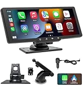 iFreGo Car Stereo Bluetooth with Wireless and Wired Apple CarPlay/Android Auto,10.26 inch HD Touc...