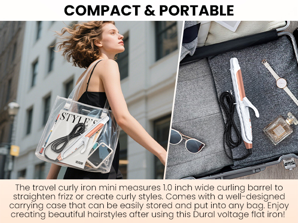 dual voltage hair straightener